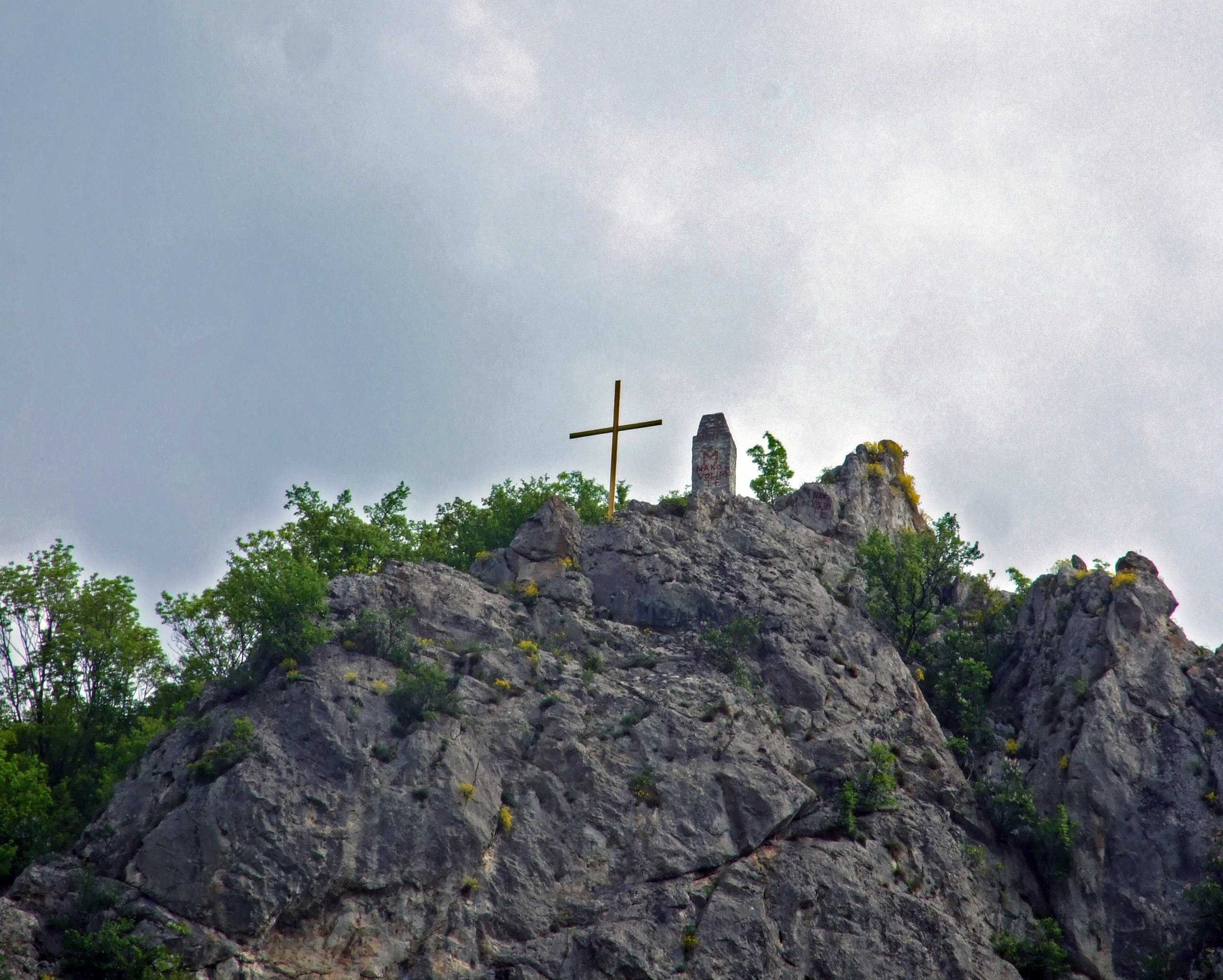 Krst na steni